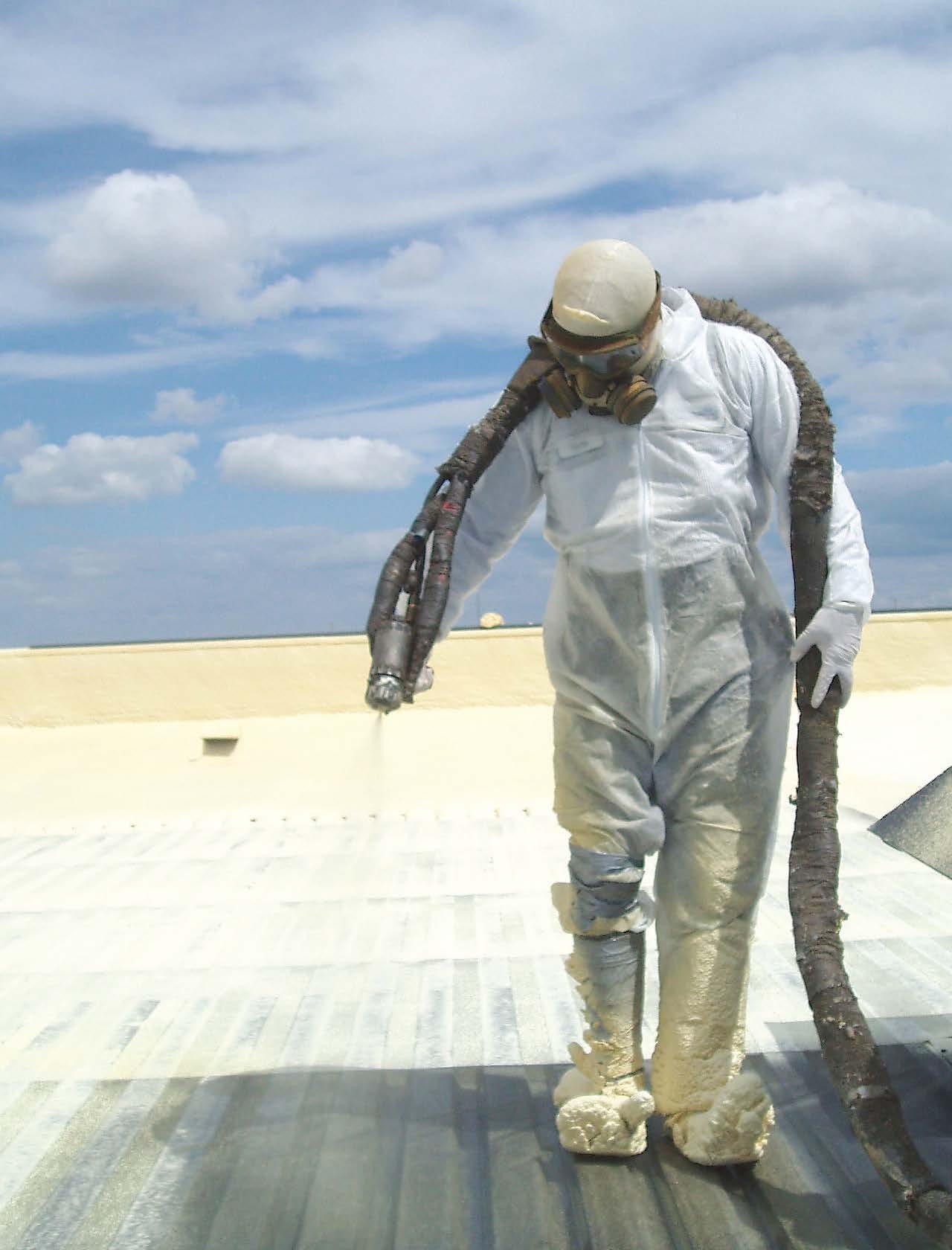 poly foam roof coating The Municipal